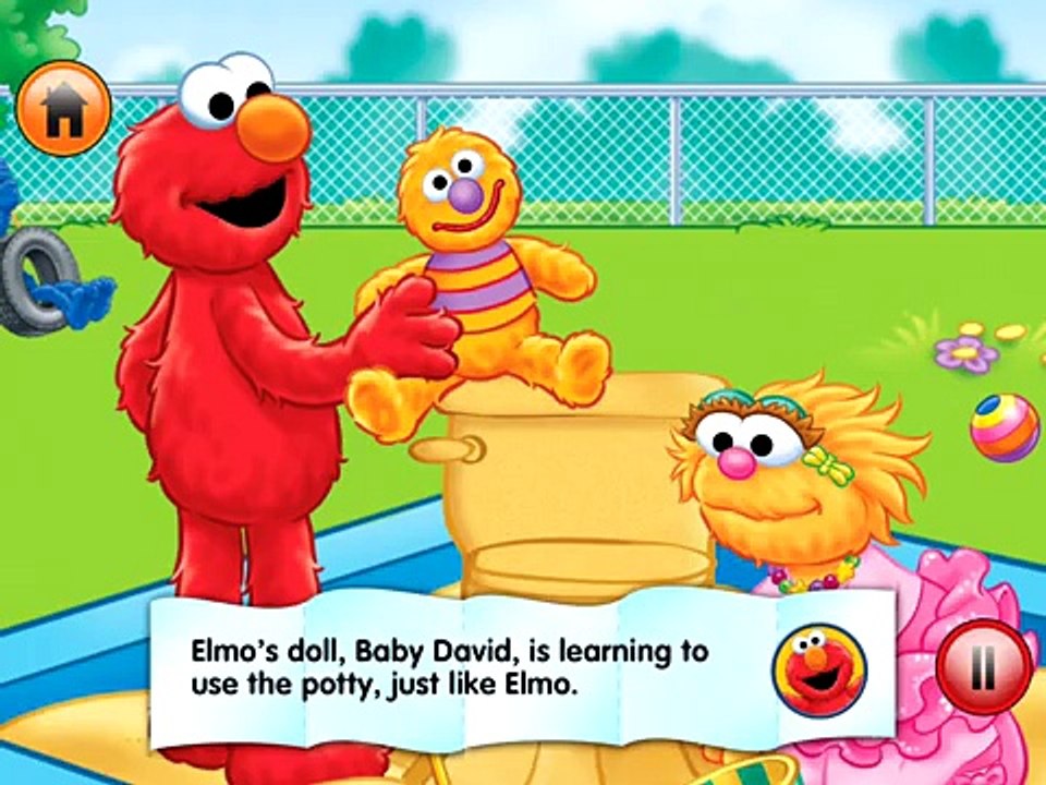 Aplicaciones para divertido Niños orinal sésamo canciones calle tiempo con ♫ elmo 5