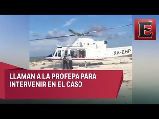 Deben ser castigados los implicados en aterrizaje en arrecife: Carlos Ramírez Marín