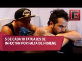 Secretaría de Salud advierte sobre los riesgos de realizarse tatuajes