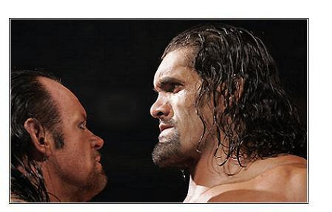 Khali vs Undertaker -- First Fight