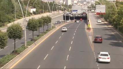 Tatilciler Gitti, Ankara Trafiği Boşaldı