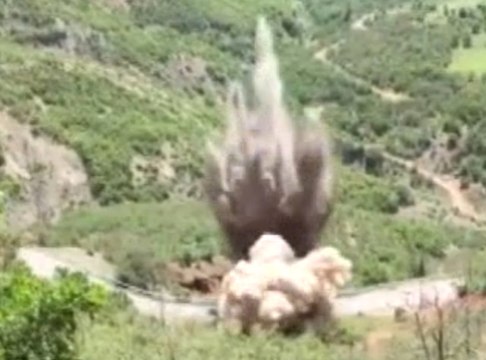 Tunceli'de 70 Kiloluk Patlayıcı Ele Geçirildi