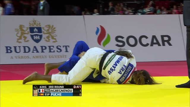 Judo - ChM : Clarisse Agbegnenou en force