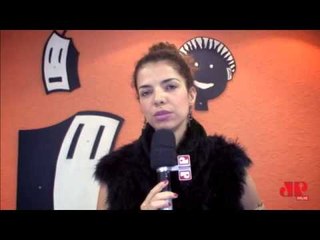 A cantora Vanessa da Mata no Jovem Pan Morning Show