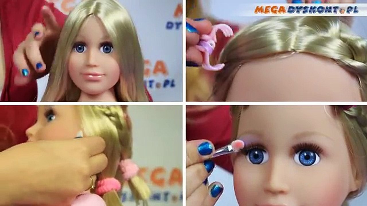 Diseño hacer cabello cabeza modelo mi estilo pelo de la cabeza peinar mi modelo Zapf cre