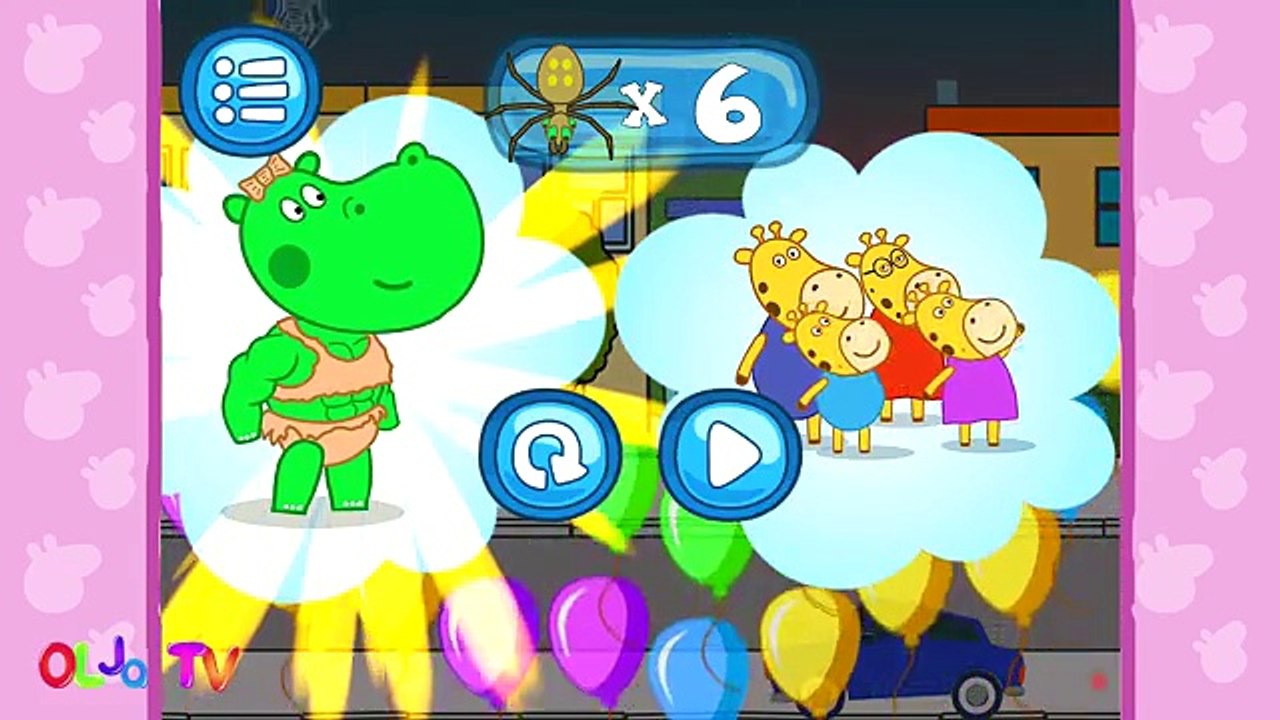 Бегемот Пеппа английский Игры и мультфильмы