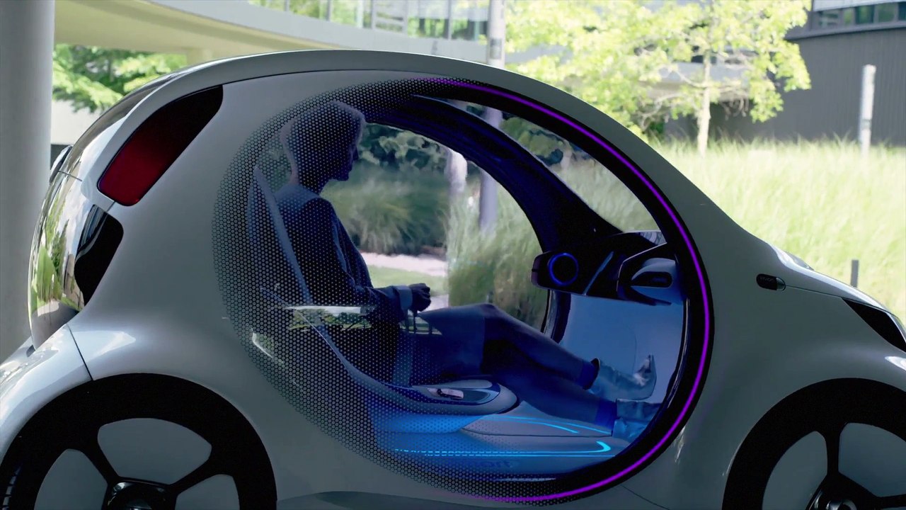 smart vision EQ fortwo - Driving Video