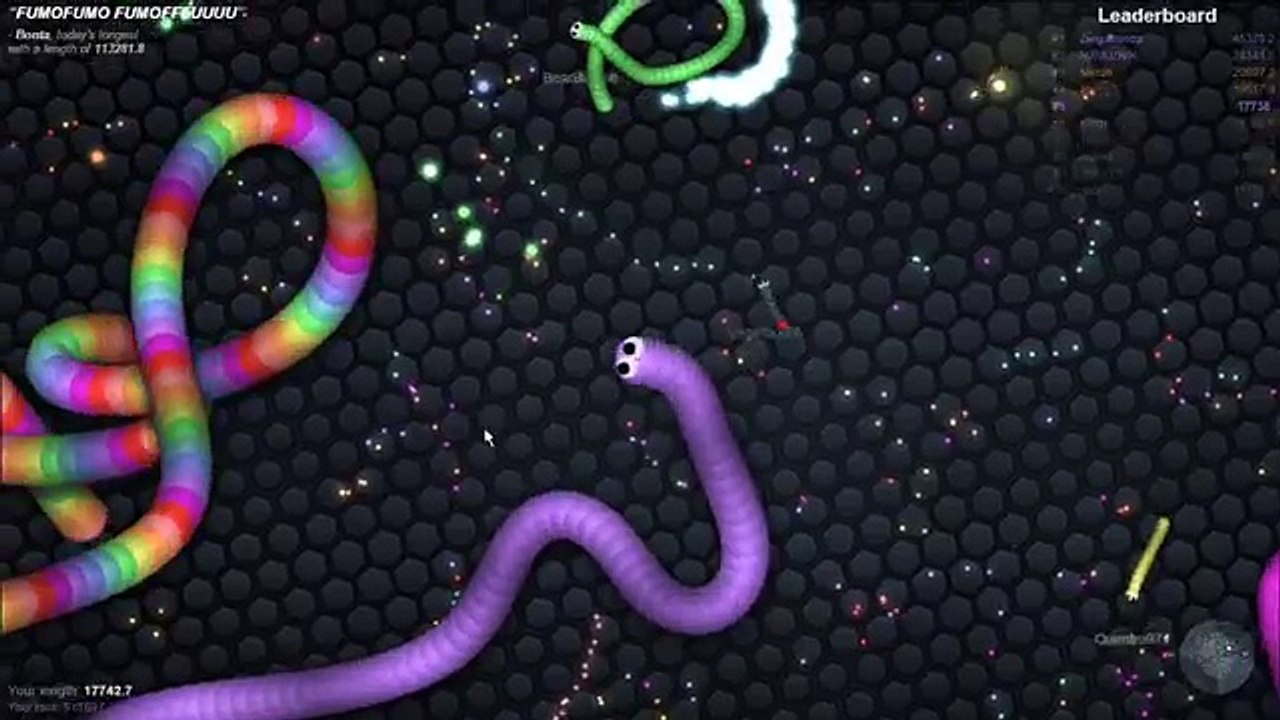 Más grande destruir Nuevo serpiente el Slither.io agar.io |