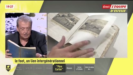 Foot - La chaîne L'Equipe : L'émouvante chronique de Guy Carlier dans L'Equipe d'Estelle