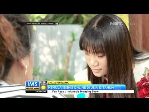 Gadis muda cantik memulai bisnis online di usia 13 tahun - IMS