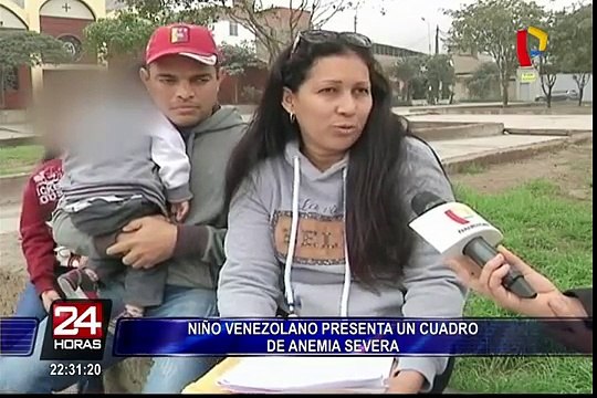 Padres venezolanos solicitan ayuda para el tratamiento médico de su menor hijo