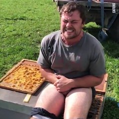 Έκανε ότι πιο τρελό έχετε ποτέ φανταστεί στα μελίσσια για 500 ευρώ