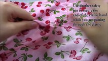 DIY Off Shoulder(Detachable) Two-Piece Cherry Dress Learn to tie the Karuna Borneo One Pie