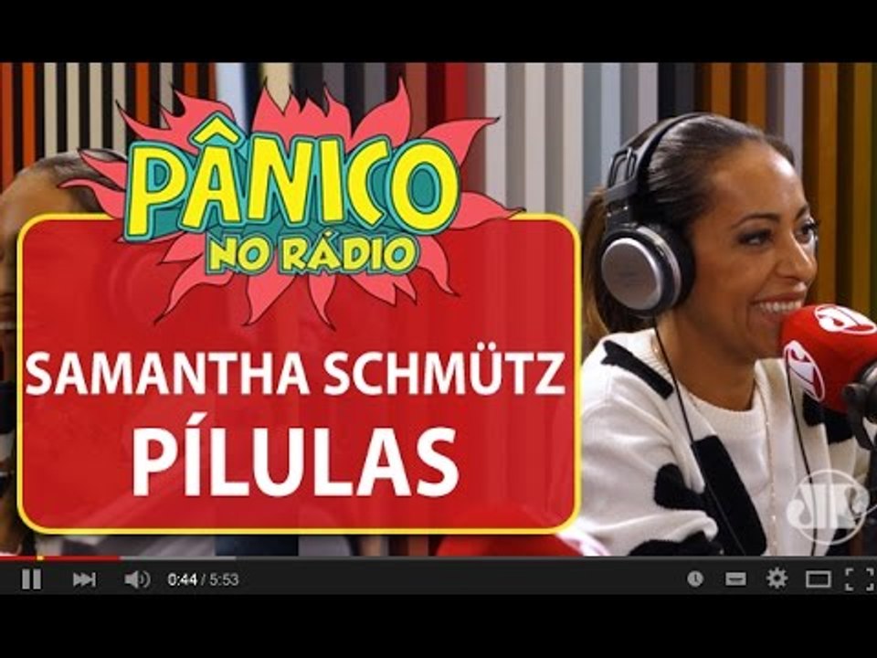 Samanta Schmütz esclarece polêmica da nota falsa para taxista | Pânico | Jovem Pan