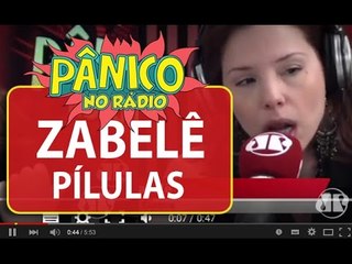 Zabelê: Me decepcionei quando fui pesquisar a origem do meu nome - Pilulas Pânico / JP