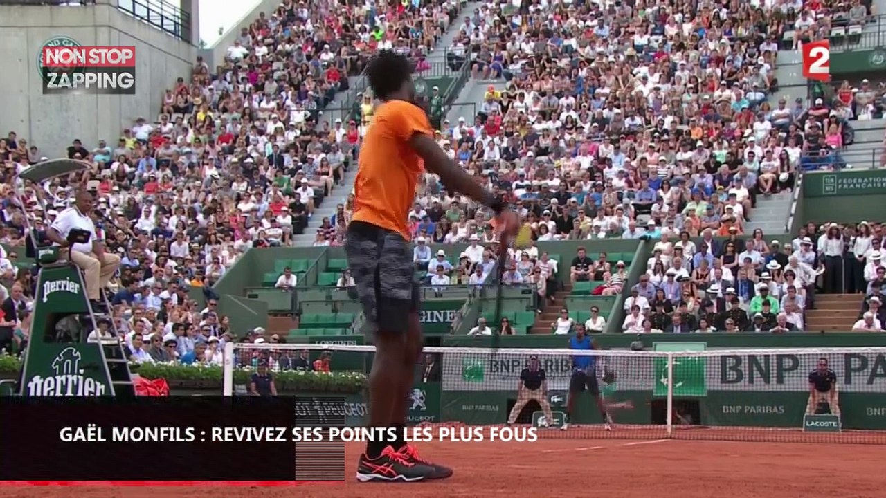 Gaël Monfils a 31 ans : Ses points les plus  fous pendant ses matchs (Vidéo)