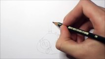 How to draw Angry birds GO!! Red Bird.