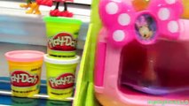 Pretend Play Doh Cooking with Minnie Mouse Marvelous Microwave Playset Play-Doh Desserts &