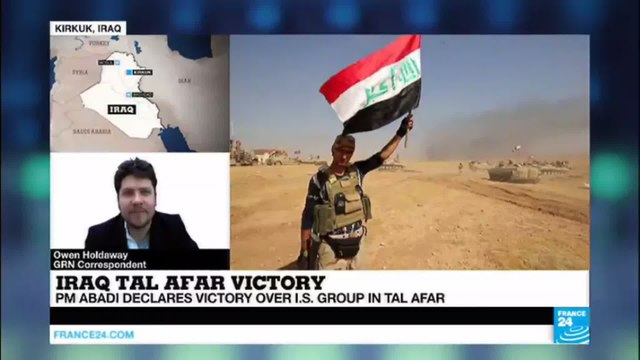 Iraq: PM Abadi declares victory over Islamic state Group in Tal Afar and whole Nineve Province