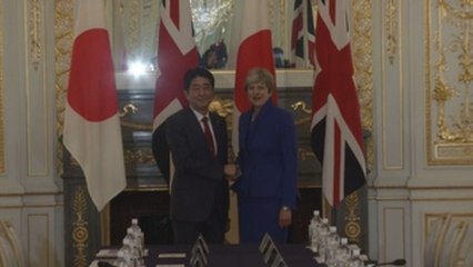 Abe pide a May garantías sobre el "brexit" antes de futuro acuerdo bilateral