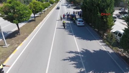 Karabük'te 'Drone' Destekli Trafik Denetimi