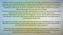 Improving Mesothelioma Survival Rate Malignant Pleural Mesothelioma Survival Rate Mesothelioma Docto