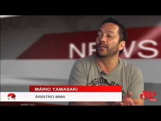 "Quando tomou o 1ºsoco, apagou.Tentei impedir outro, não consegui", conta árbitro Mario Yamasaki