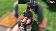 27-vjeçari ul pantallonat dhe ulet mbi kosheren e bletëve, arsyeja është e habitshme (360video)