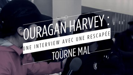 Ouragan Harvey : l’interview d’une sinistrée tourne mal