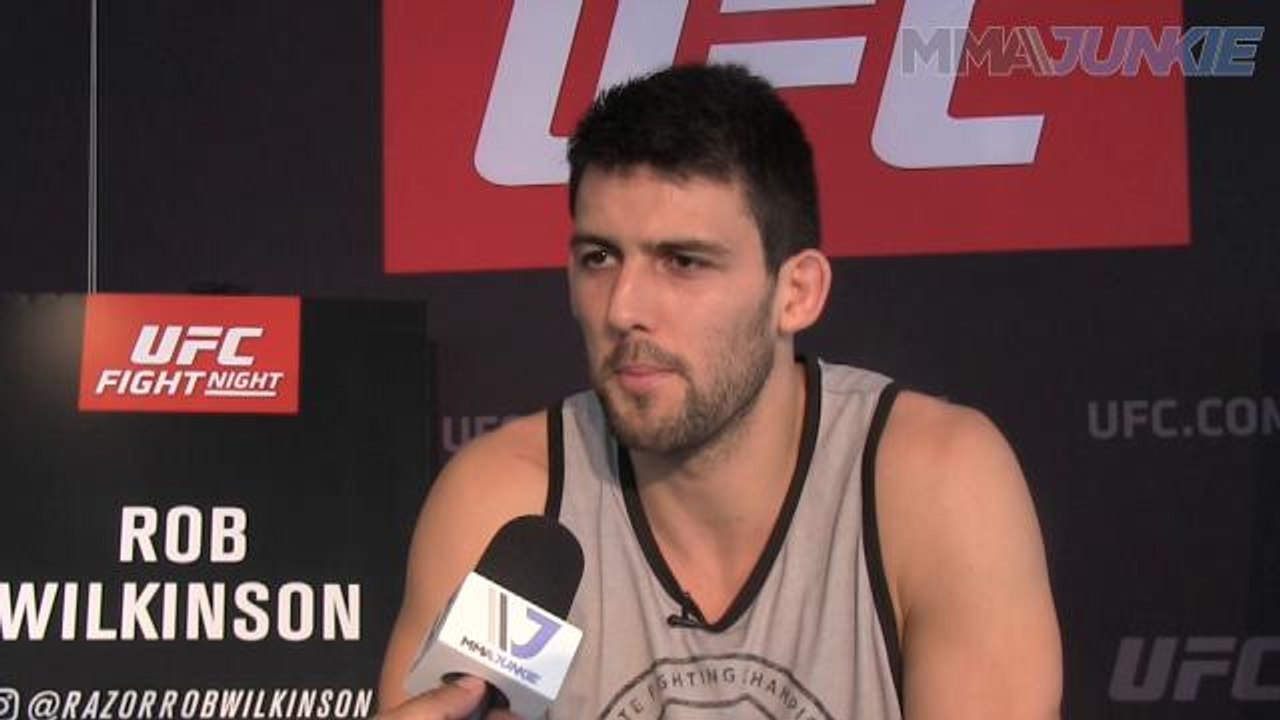 Rob Wilkinson: 'I'm really excited to show the world what type of fighter I am'