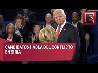 Presentan propuestas contra la guerra en Siria / Segundo debate Trump - Clinton