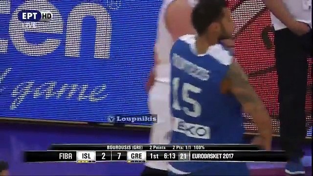 Ισλανδία - Ελλάδα 61-90 Highlights - Iceland vs HELLAS - Eurobasket 2017 {31-8-2017}