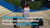 Kim Kardashian: North would make a better President than Trump