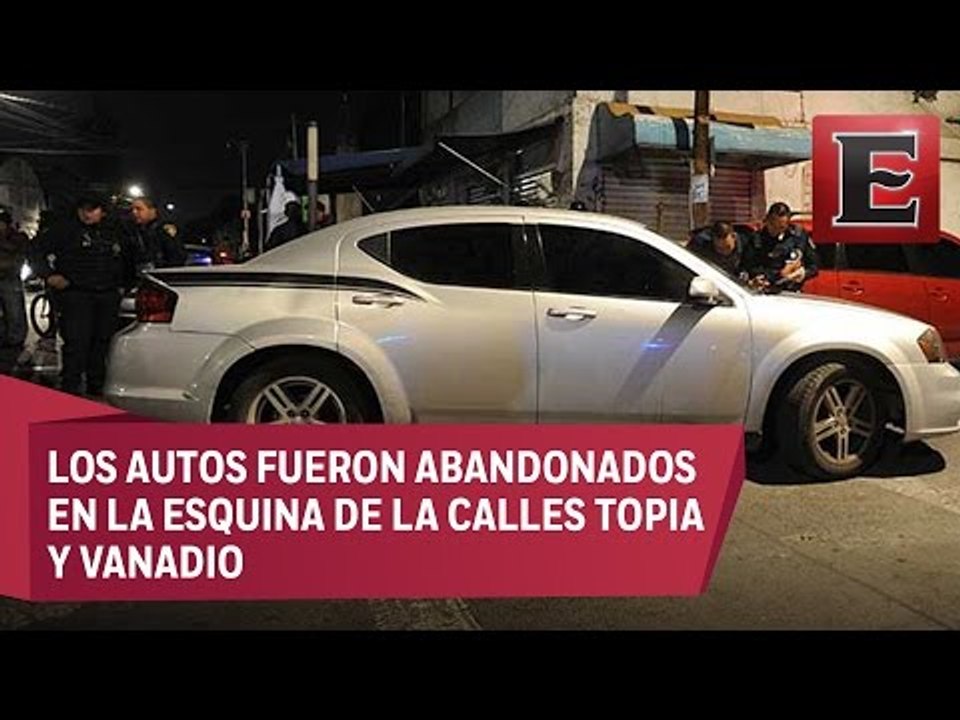 Hallan armas largas en vehículos de lujo en la Venustiano Carranza