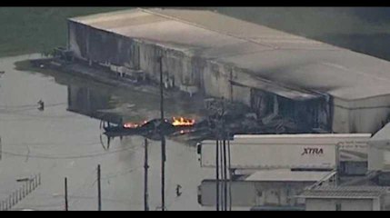 L'incendie de l'usine Arkema en images