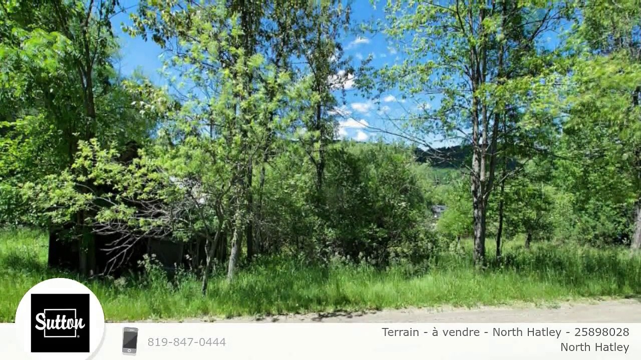 Terrain - à vendre - North Hatley - 25898028