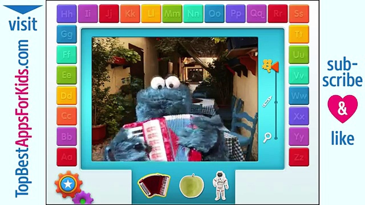 ELMO LOVES ABCs! A-Z! Sesame Street Learning Games Apps for Kids