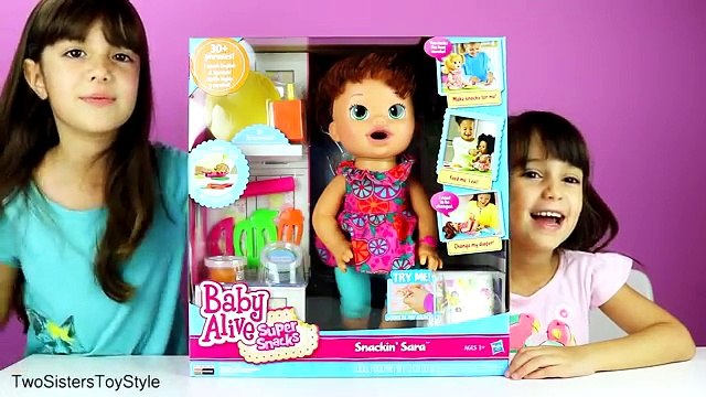 BABY ALIVE EATS TACO BELL - Baby Alive Snackin Sara Eats and Poops!