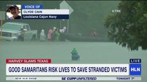 Houston Rescuers say Hurricane Victims Tried to Steal Their Boat