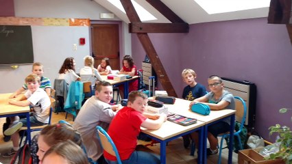 Saint-Symphorien rentrée à l'école communale (5ème)