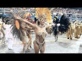 Peruche canta os 100 anos do samba e abre segunda noite de desfiles