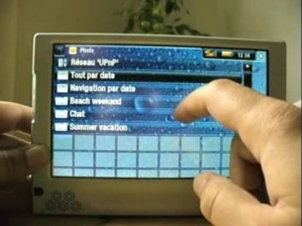 Archos 705 - Musique