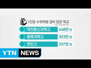 고교 수학여행도 '금수저·흙수저' 논란 / YTN