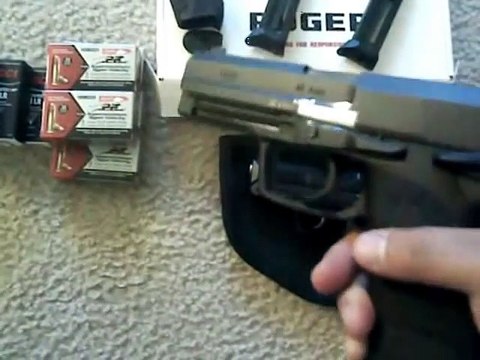 RUGER SR22 .22LR HANDGUN FOR SELF DEFENSE, CONCEALED CARRY, HOME DEFENSE