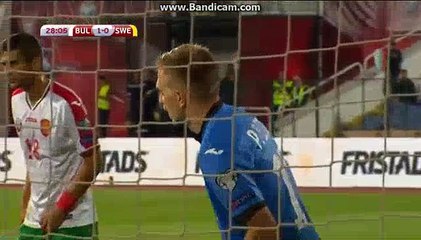 Mikael Lustig Goal HD - Bulgaria 1-1 Sweden