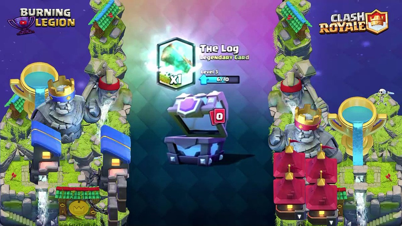Card legendary burning