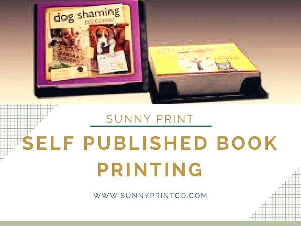 self published book printing