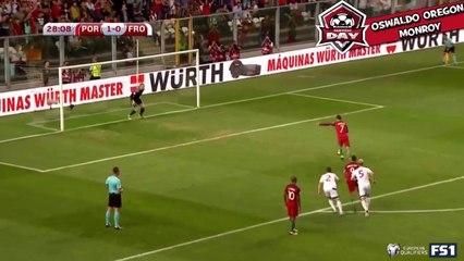 Cristiano Ronaldo Second Goal  Portugal vs Faroe Islands 2-0 2017