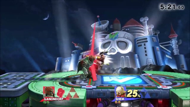 【スマブラWiiU】運び屋シークによる鬼空前運び！恐ろシーク・・・