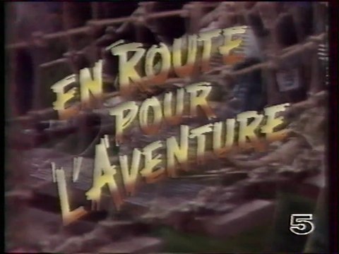 La 5 - Février 1991 - Pubs ,spot promo Minitel, début En route pour l'aventure (Michel Robbe)